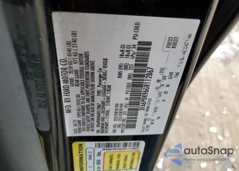2016 Ford Fusion Titanium from USA, damaged, VIN 3FA6P0K96GR112867